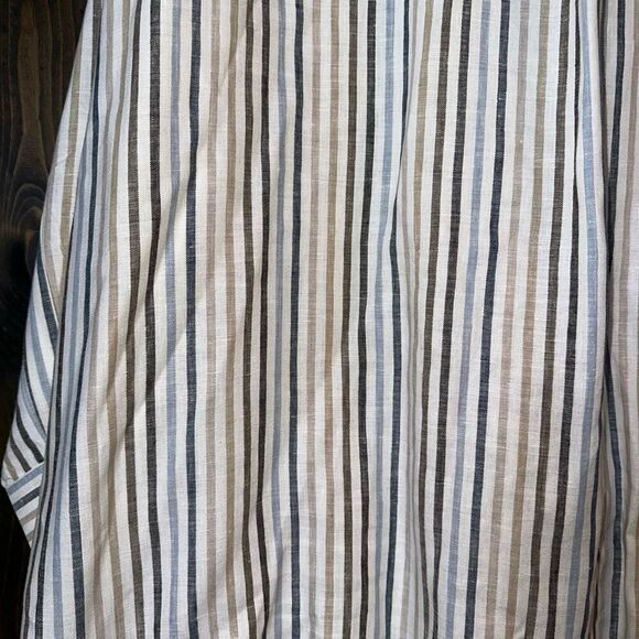 Jos A Bank Traveler's Collection 100% Linen Button Down Shirt - Picture 3 of 6
